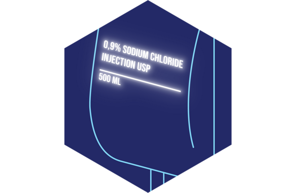 Accessibility in Healthcare: Hot Stamping & Thermotransfer by LEONHARD KURZ Infusion bag icon: Information printing on infusion bags with LEONHARD KURZ