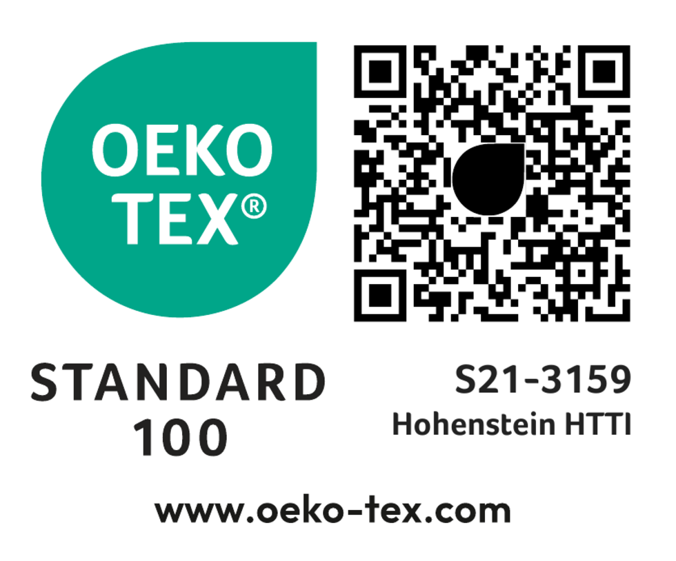 KURZ Textile Finishes are Öko-Tex Certified: Sustainable & Environmentally Conscious OEKO TEX® certificate for hot-stamping foils by LEONHARD KURZ