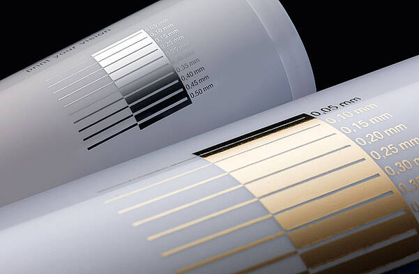 Decorating Plastic Tubes with High-Quality & Sustainable KURZ Solutions Silver & gold foil for a KURZ embellishment machine