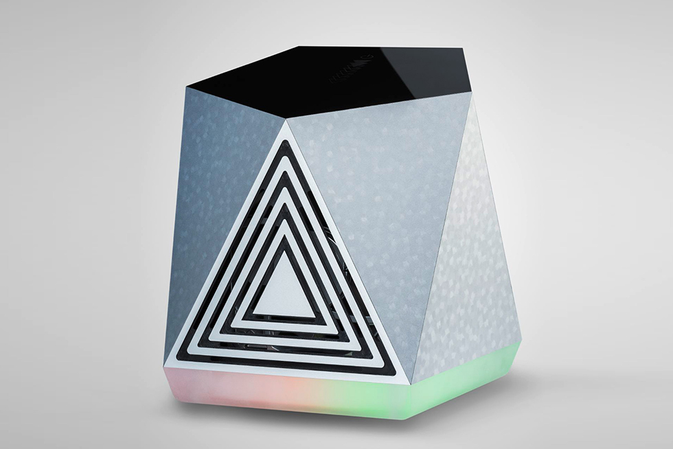 Futuristic Design for Electrical Appliances Mini gaming PC with KURZ surface finishing & backlighting